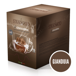 Cioccolata alla gianduia 15 bustine da 25g
